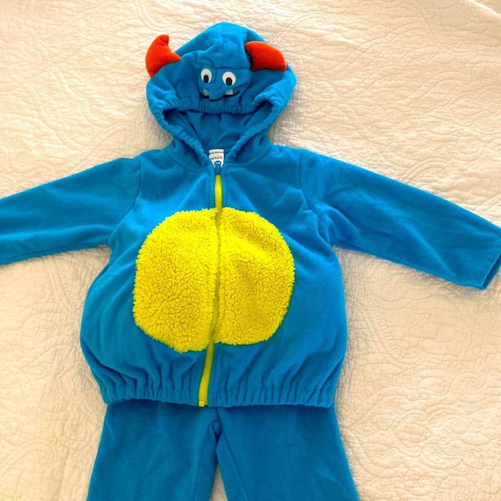 24 Months Fleece Monster